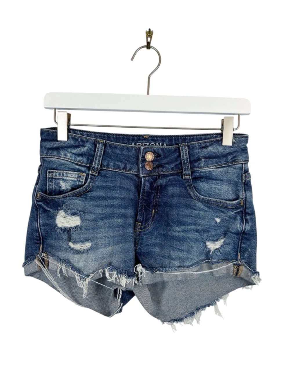 Arizona Low-Rise 2.5" Inseam Jean Shorts Size 2 Y2K